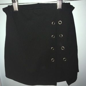 Malibu Sugar black skort